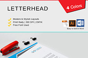 Letterhead, a Stationery Template by asimalikhan555 (Thumbnail 2 of 8)