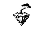 50 Floating Island Bonsai Vector Bun, an Illustration by Designs_River (Thumbnail 13 of 51)