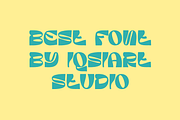 Koevas Groovy - Retro Font, a Sans Serif Font by Iqsiart Studio (Thumbnail 4 of 8)