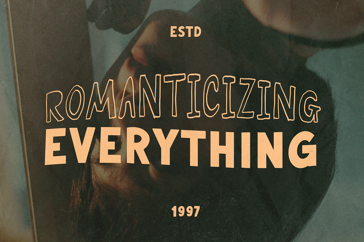Hollow Dreams • Handwritten Font Duo, a Handwritten Font by Nonceni (Photo 5 of 20)