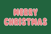 Candy Christmas Font, a Font by Fourteen Letter (Thumbnail 2 of 6)