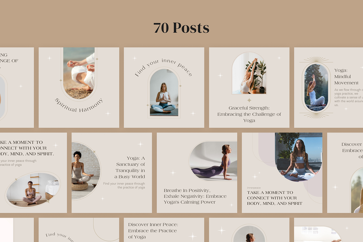 Lurion Instagram templates Canva, a Social Media Template by VeliusCreativeStudio (Photo 3 of 9)