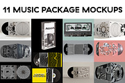Music Package Mockups Bundle 40 PSDs, a Packaging Mockup by Jacober Design (Thumbnail 3 of 60)