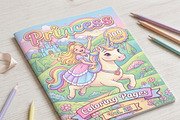 Magical Princess Coloring Book Vol25, a Person Illustration by ikarifq shop (Thumbnail 2 of 7)