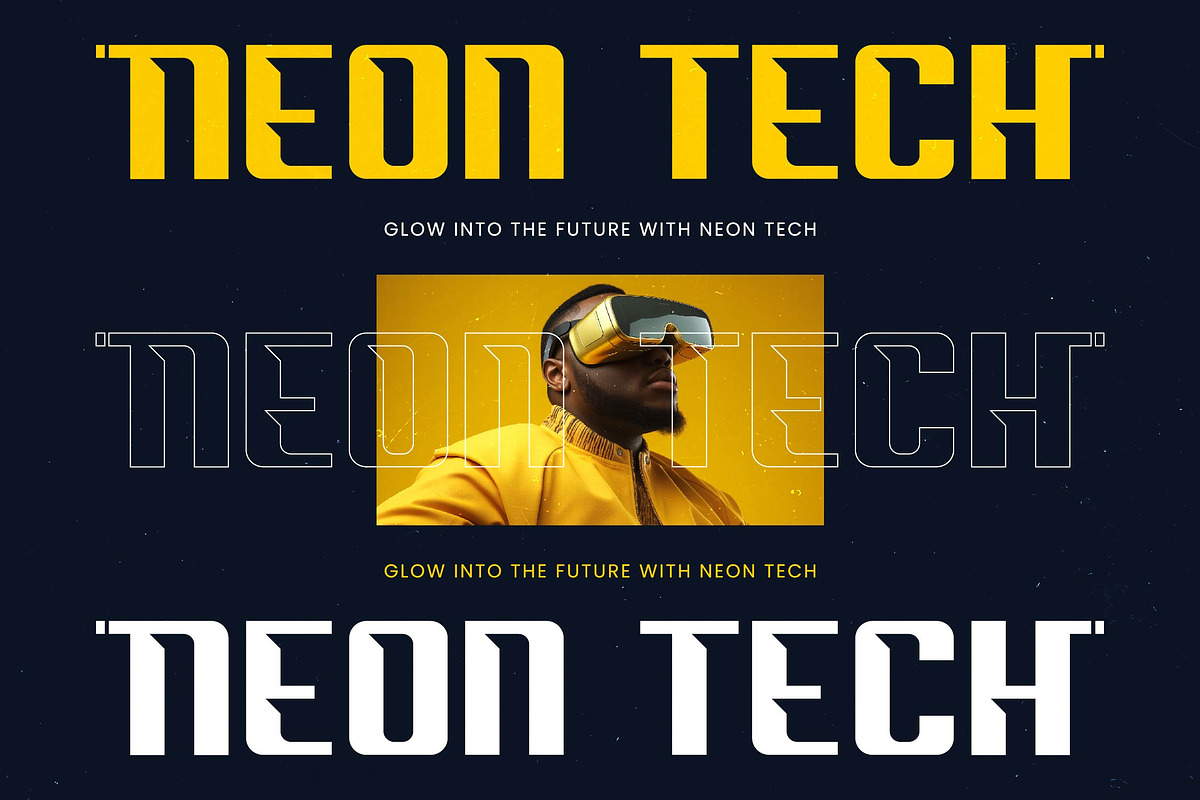 Drivery Enrich Futuristic Font, a Sans Serif Font by timelesstype.co (Photo 2 of 20)