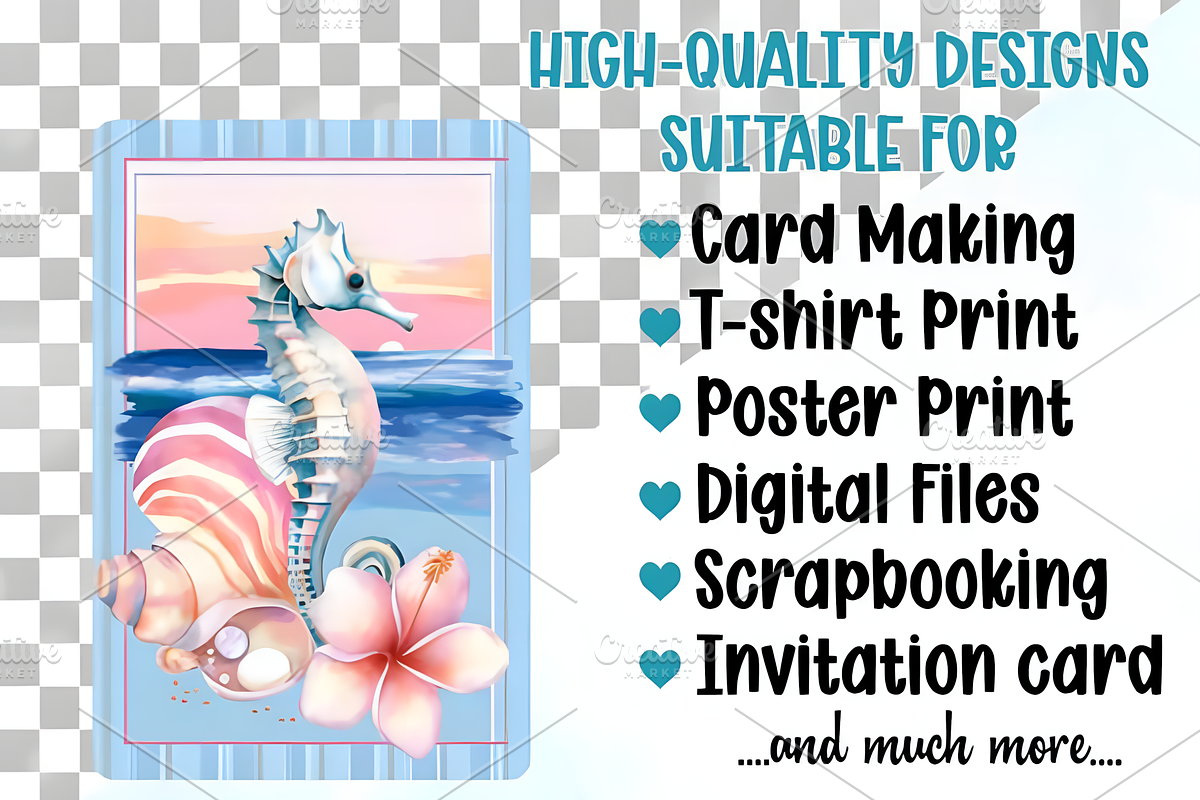 Coquette Coastal Summer Clipart Bund, a Seasonal Illustration by Ink Gallery (Photo 2 of 3)