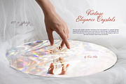 Vintage Crystal chandelier backdrops, a Background Graphic by Vero Arts (Thumbnail 8 of 15)