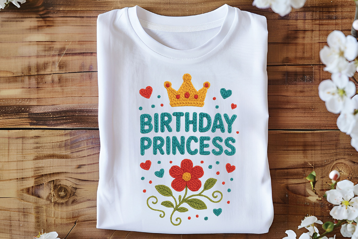 Yarn Birthday Png Birthday Princess, an Illustration by Black Bird Studio (Photo 6 of 8)