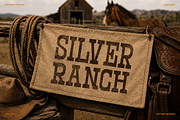 Western Vintage - Slab Serif Font, a Slab Serif Font by Font Liner (Thumbnail 5 of 10)