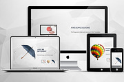 DejaVu - Responsive One Page, a Bootstrap Template by MinimalThemes (Thumbnail 2 of 2)