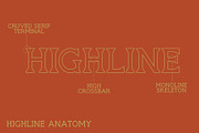 HIGHLINE Font | Vintage Font, a Serif Font by NienowBrand (Thumbnail 8 of 10)