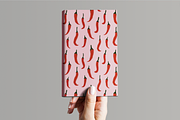 Red Hot Chili Pepper Pattern, a Pattern Graphic by Marketello Studio (Thumbnail 7 of 8)