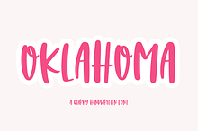 Oklahoma | Quirky Handwritten Font