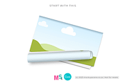 Gift Wrap Mockup Set for Canva, a Mockup by Mockup Scene (Thumbnail 9 of 20)