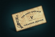Cleaning Service Business Card, a Business Card Template by Kseniya-Omega (Thumbnail 3 of 5)