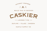 CASKIER (10 Font Files), a Serif Font by Hustle Supply Co. (Thumbnail 3 of 9)