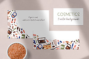 Makeup cosmetics banner designs set, a Background Graphic by Good Studio (Thumbnail 1 of 3)