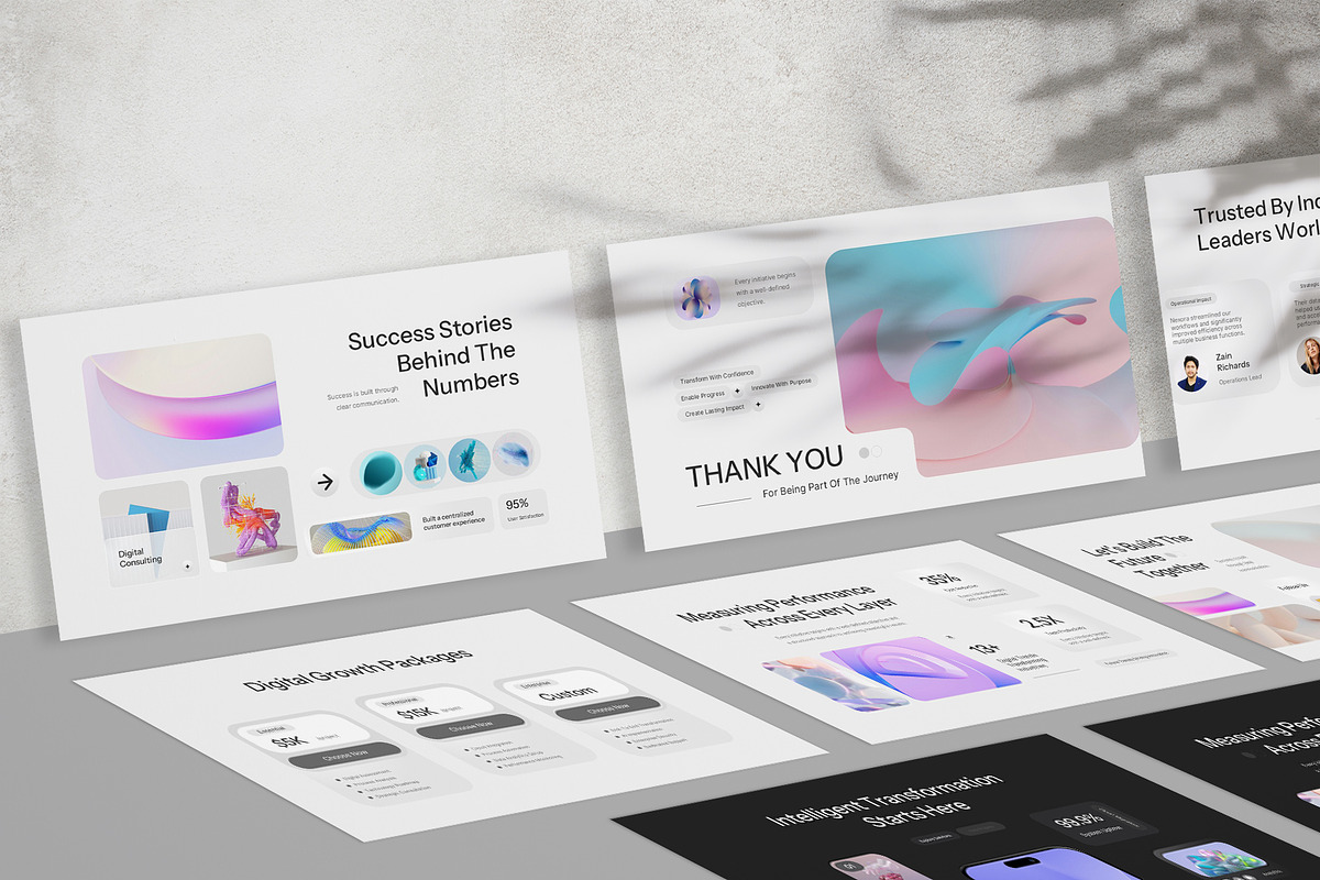 Digital Transformation PowerPoint, a Presentation Template by New Coral Design (Photo 6 of 6)