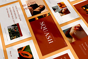 Squash Powerpoint, a Presentation Template by Visuel Colonie® (Thumbnail 1 of 7)