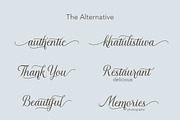 November Script, a Script Font by JROH Creative (Thumbnail 5 of 7)