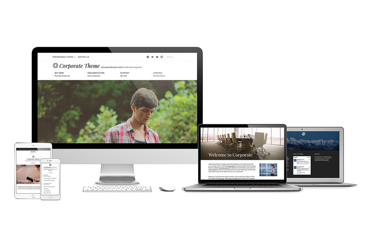 Corporate WordPress Theme, a WordPress Template by We Cobble (Photo 5 of 5)