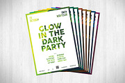 Glow In The Dark Party Flyer, a Flyer Template by NeonLeon (Thumbnail 3 of 3)