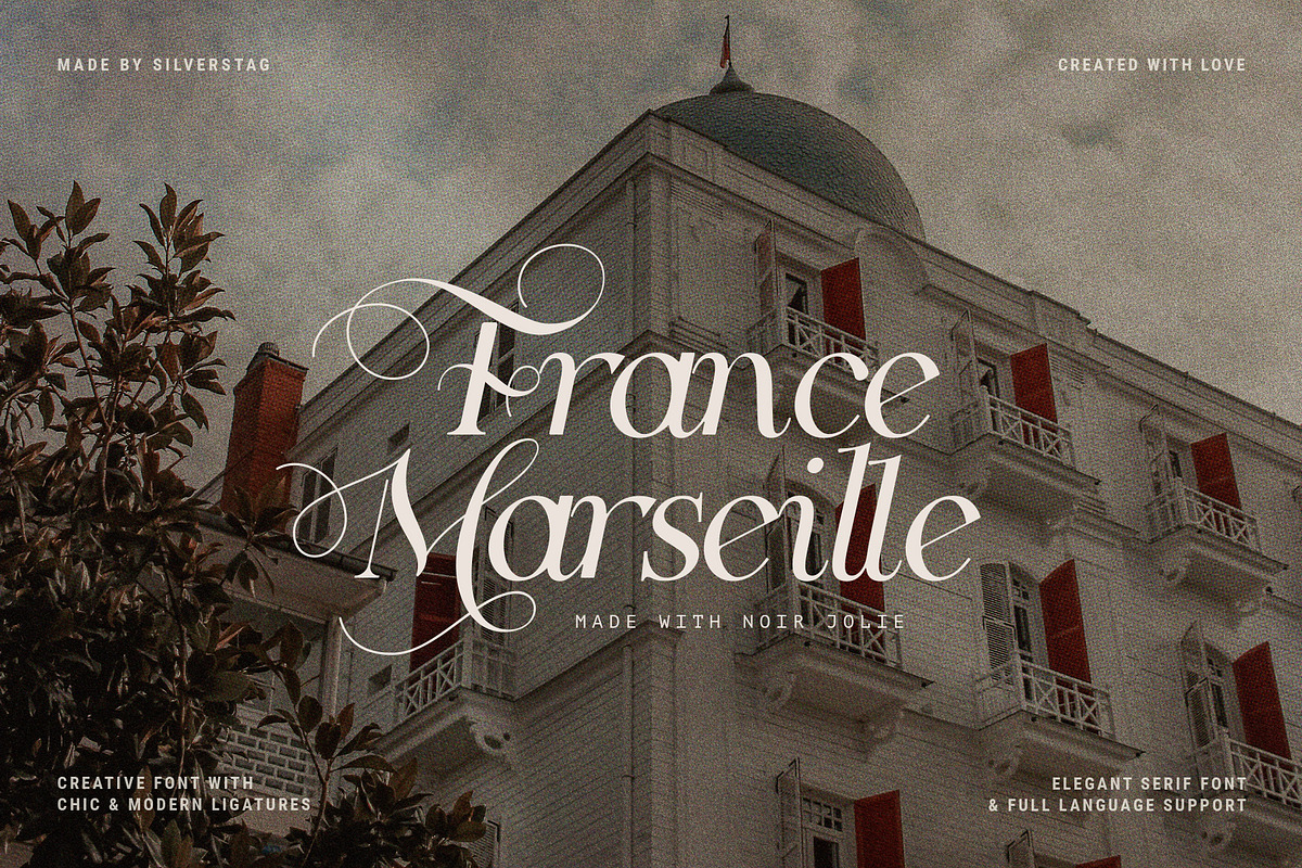 Noir Jolie - Modern Ligature Serif, a Serif Font by SilverStag Type Foundry (Photo 10 of 17)