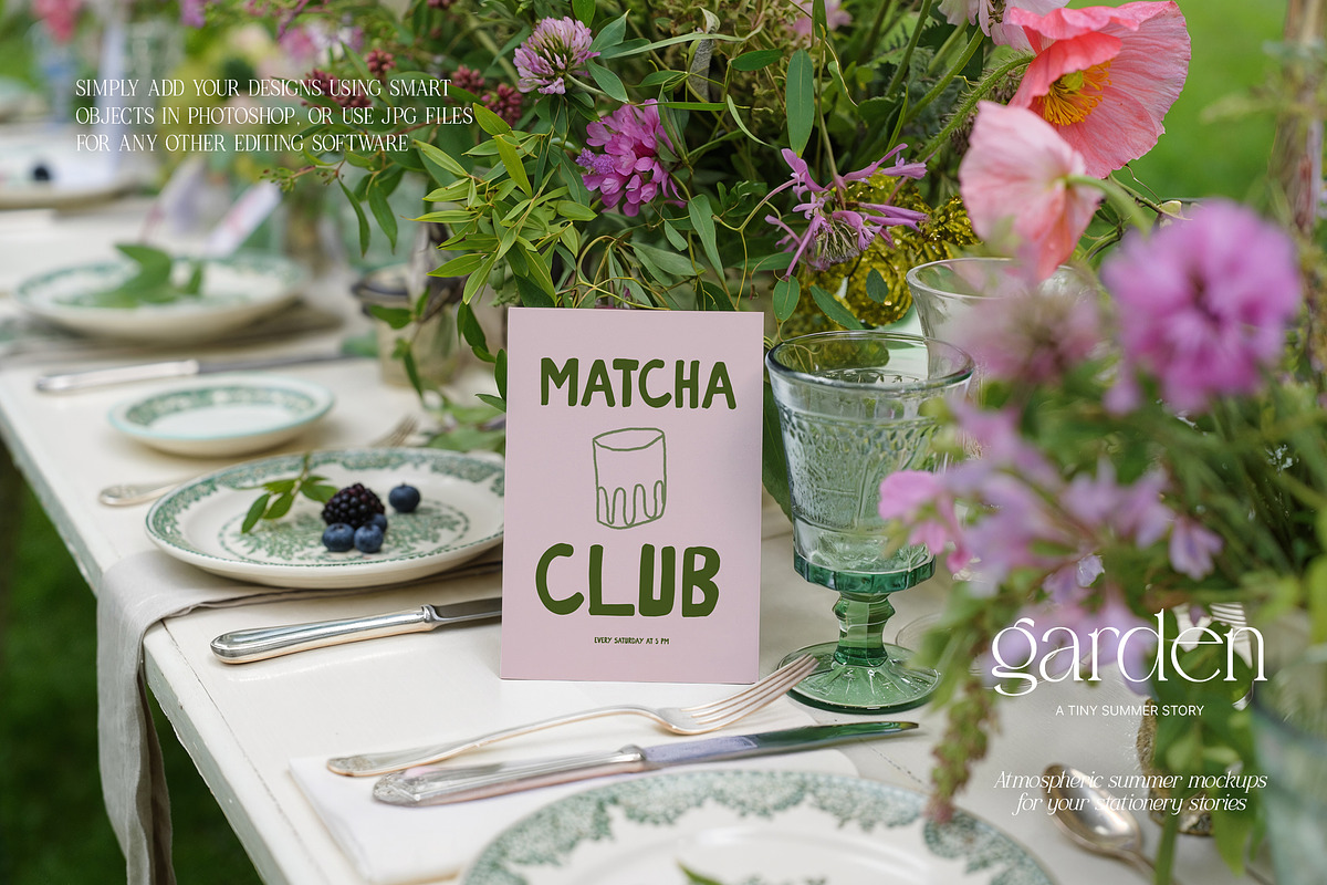 Garden - 45 Stationery Summer Mockup, a Product Mockup by Muse Mockups (Photo 13 of 18)