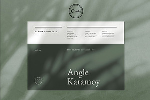 Graphic Design Portfolio Canva