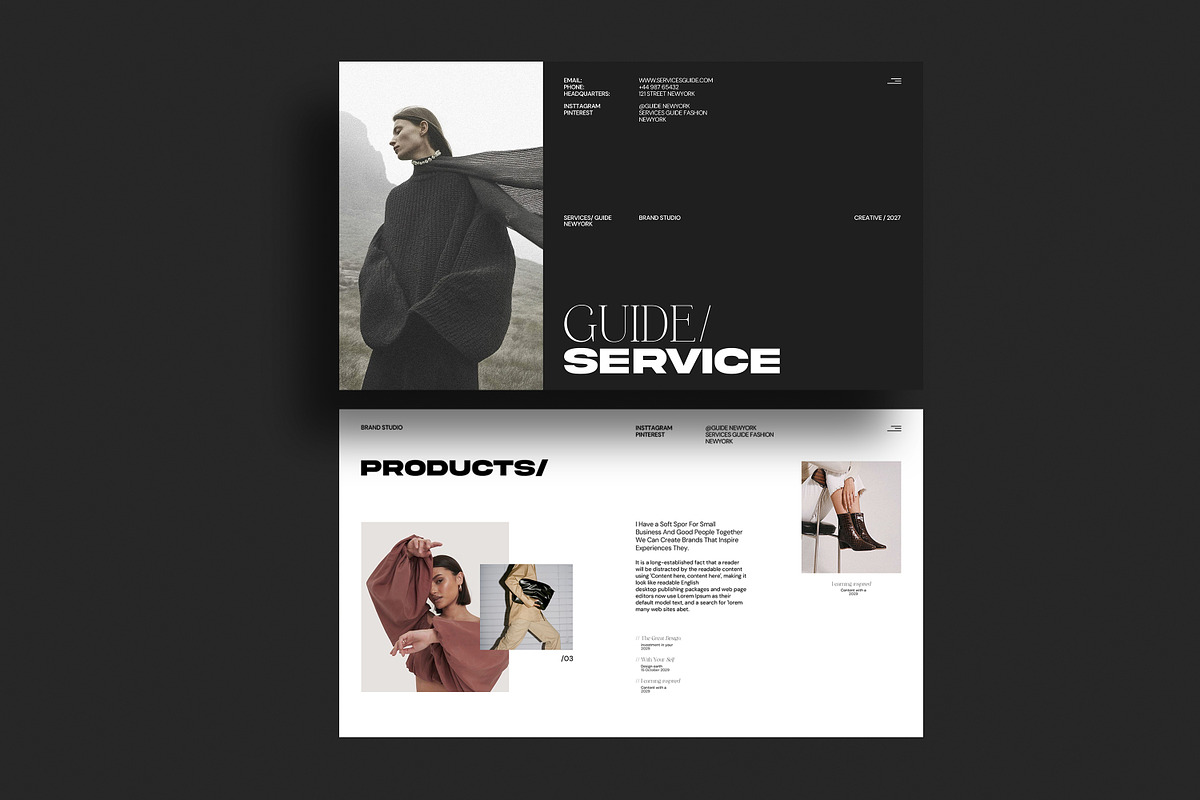 Services Guide Presentation Template, a Presentation Template by SlideStock (Photo 6 of 9)
