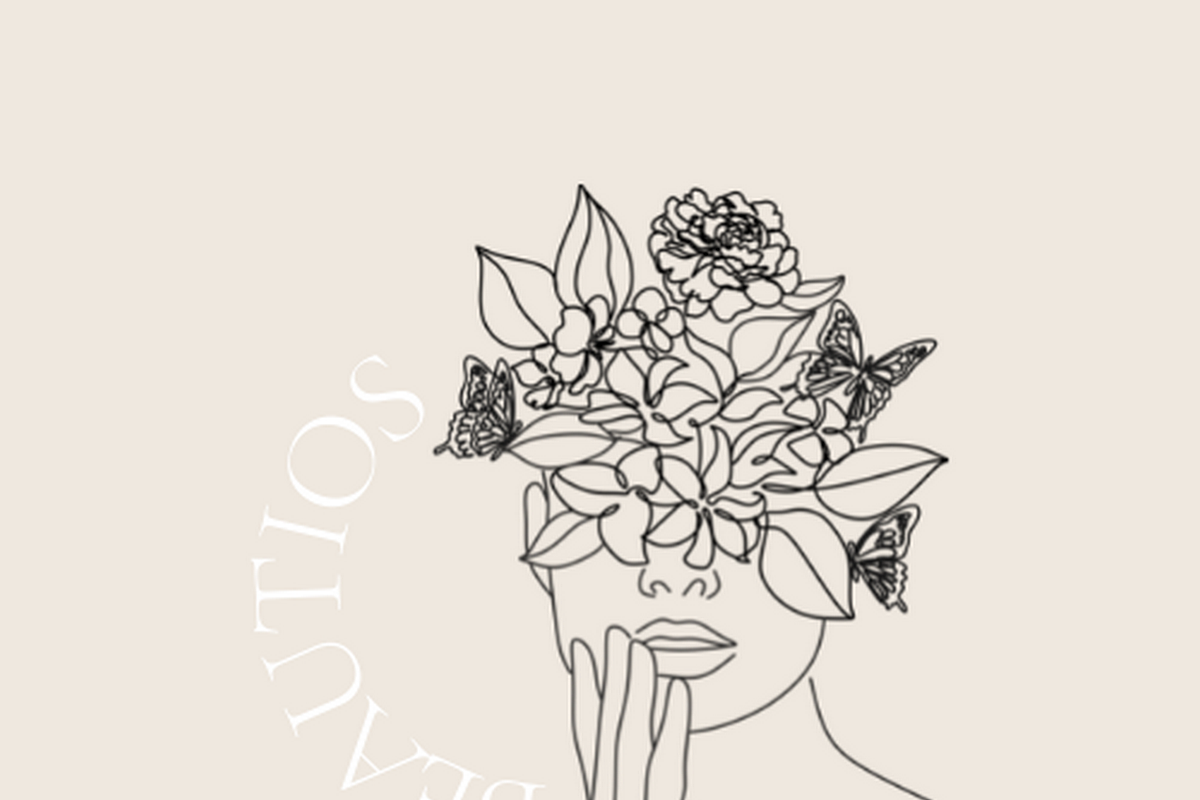 6 Beauty CANVA Logos, a Branding & Logo Template by velychko.ua (Photo 9 of 10)