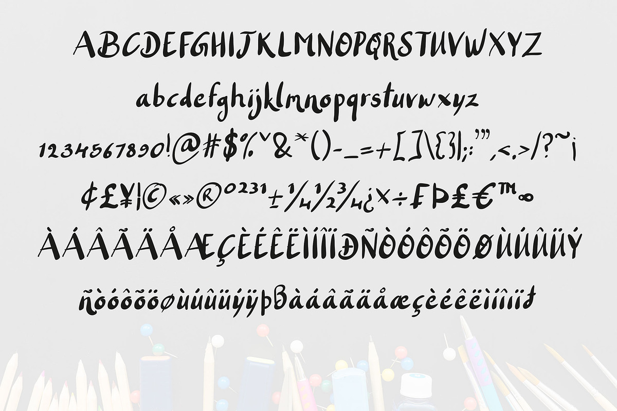 Chicken Pickle - Brush Font preview 4