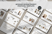 Interior Design Project Proposal, a Presentation Template by yesitisprintable (Thumbnail 1 of 6)