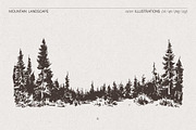 Mountain Landscape Illustrations, an Empty State Illustration by TheMountBirdStudio (Thumbnail 12 of 15)