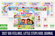 2027 Big Feelings, Little Steps Kids, a Stationery Template by Designmela01 (Thumbnail 1 of 5)