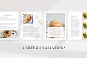 Aesthetic Cookbook Recipe Template, a Magazine Template by ShopRShop (Thumbnail 7 of 10)