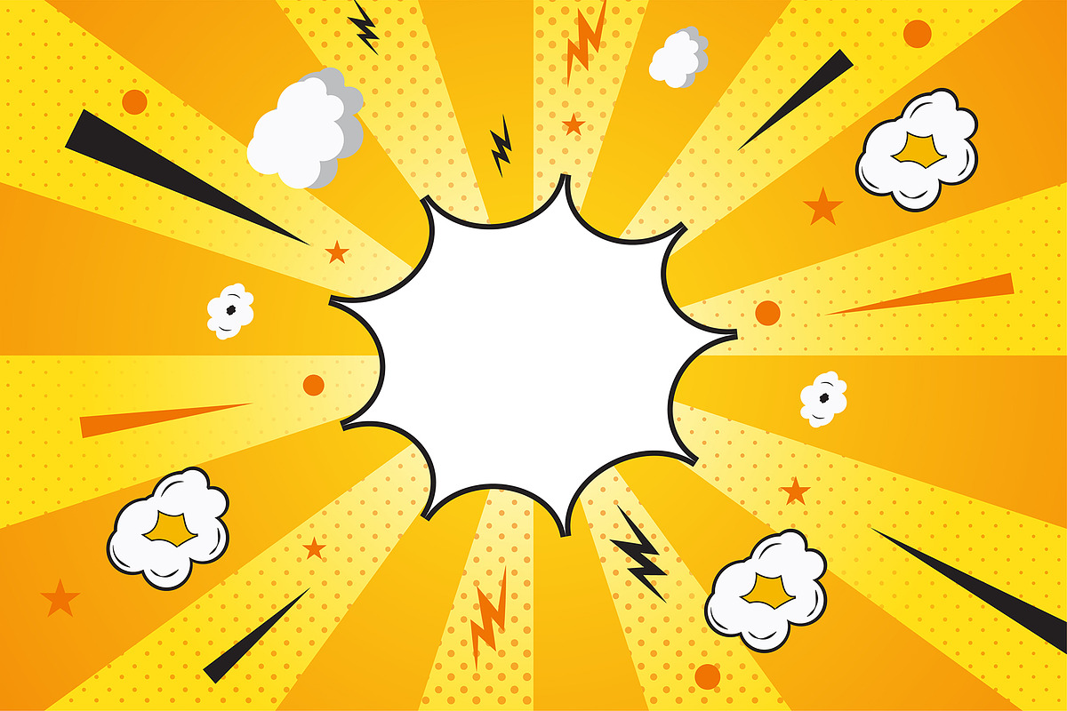 48 Vector Comic Background Bundle, a Background Graphic by MRI STUDIO (Photo 8 of 18)