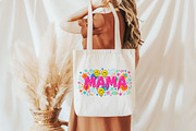 Boho Mama Png, Mothers Day Png, a Seasonal Illustration by Designking (Thumbnail 4 of 6)