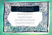 Handmade Fonts Set, a Font by LydiaDistracted (Thumbnail 12 of 15)