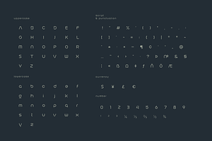 Yekso Futuristic Tech Font