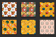 50 Baseball  Seamless Patterns, a Pattern Graphic by protabsorkar11 (Thumbnail 3 of 4)