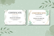 5 Organic Certificates Templates, a Templates & Theme by TemplateCastleStore (Thumbnail 3 of 9)