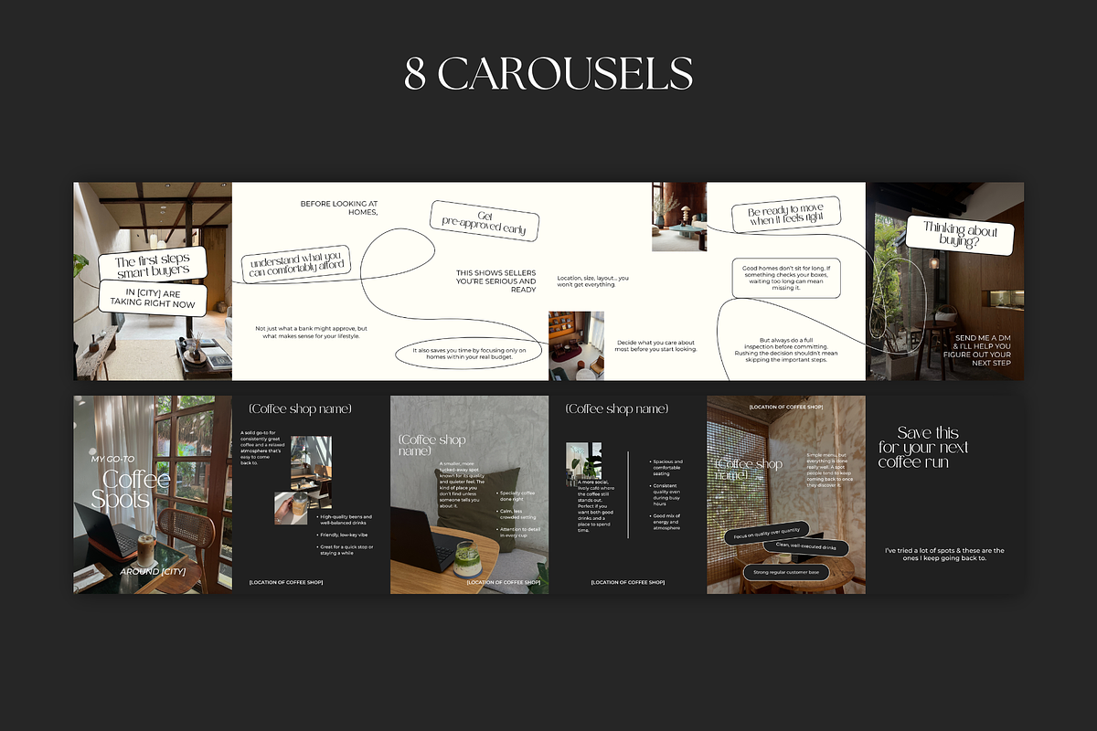 Instagram Templates for Real Estate, a Social Media Template by Meraki Templates (Photo 6 of 9)