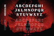 Upside Down - 1980s Retro Typeface, a Serif Font by HipFonts (Thumbnail 4 of 9)