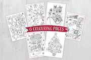 Christmas Activity Pages - Download, a Seasonal Illustration by Doodle Dibs (Thumbnail 3 of 4)