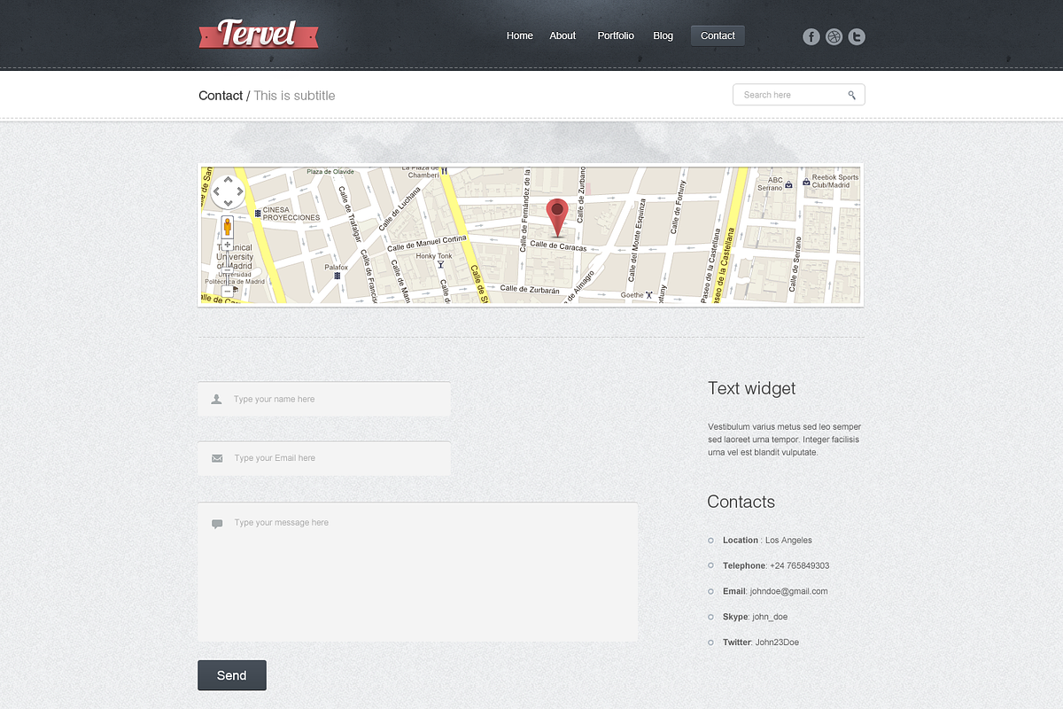 Tervel Theme (-70%), a Websites & App Template by bekyarov (Photo 4 of 4)