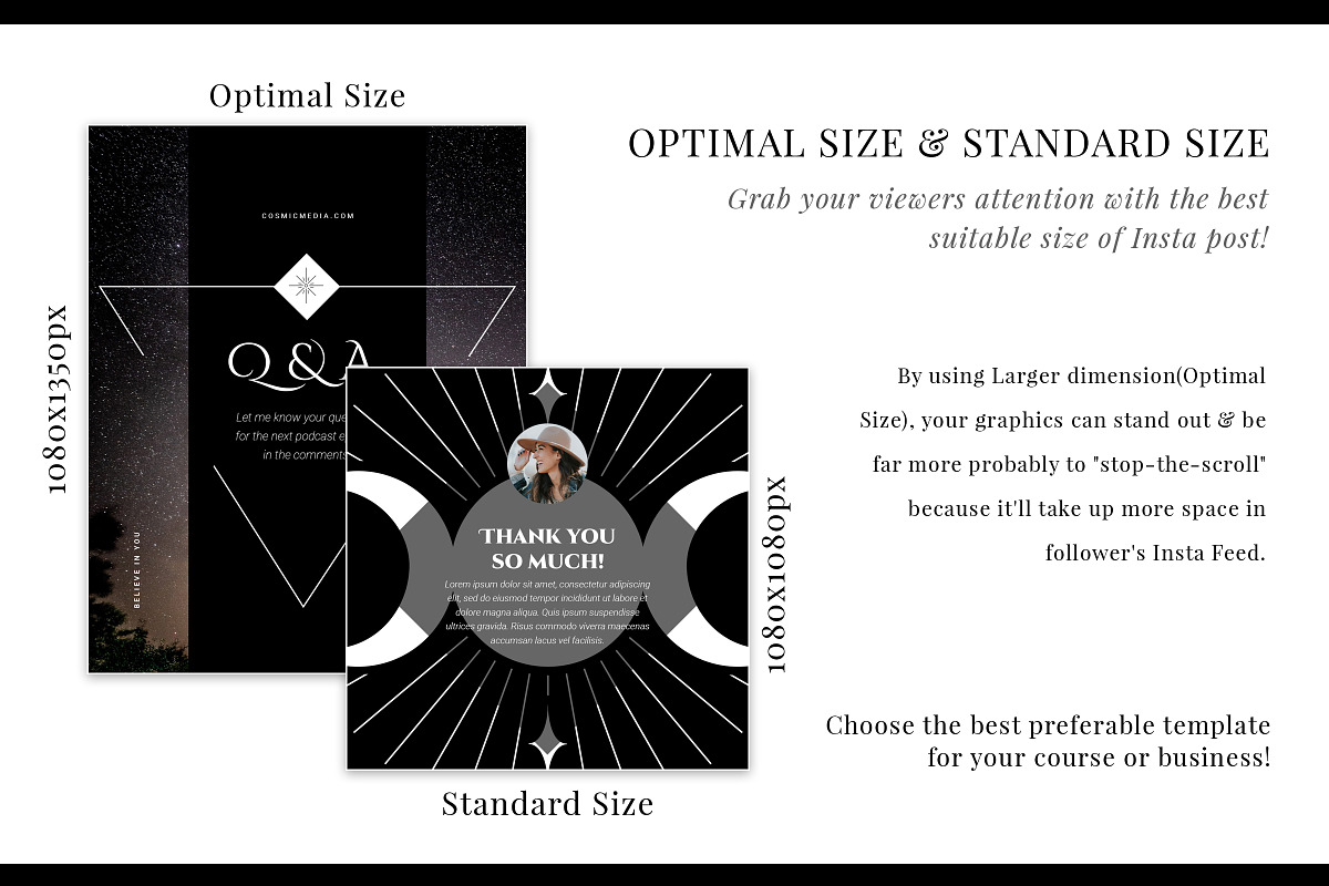 COSMIC - Engagement & Branding Pack, a Social Media Template by Typography Prime (Photo 4 of 16)