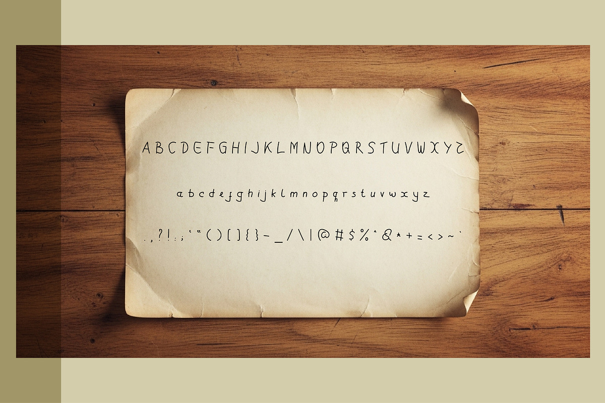 Purwaning - Handwritten, a Font by Sanskertype Studio (Photo 4 of 5)