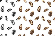 Hard nut graphic design set, a Food Illustration by handsketched (Thumbnail 16 of 18)