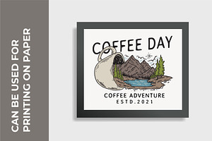 Vintage Coffee Outdoor Adventure